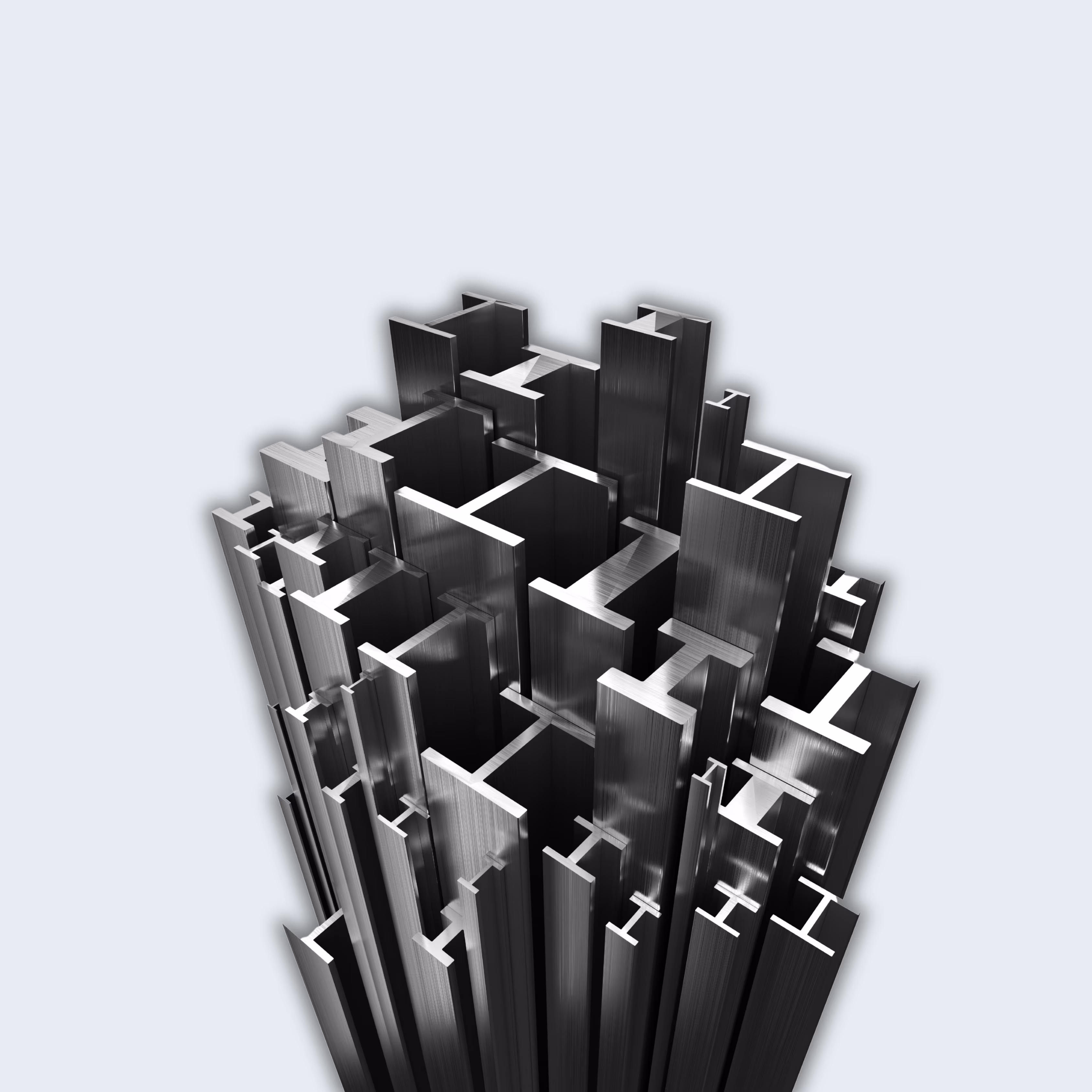 Order Heavy-Duty MS Beams Online | IndiaSteelHub